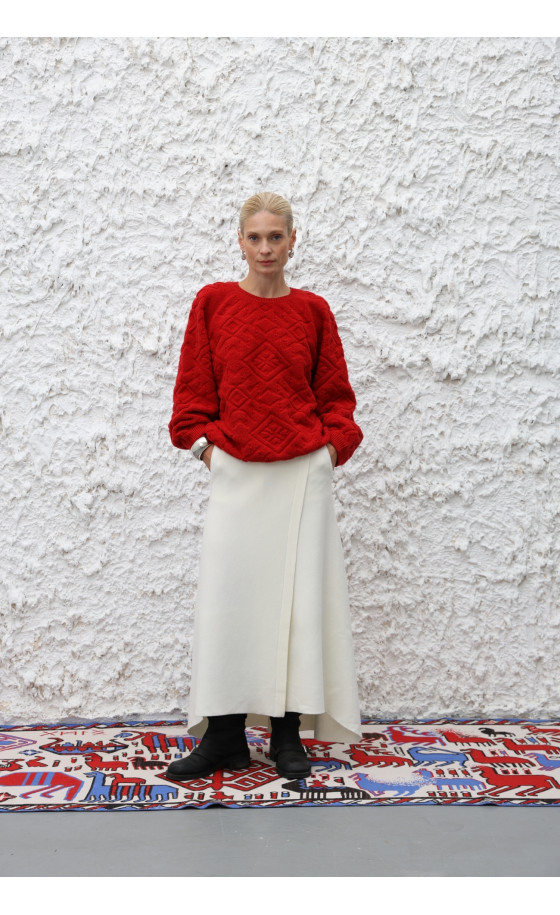 Спідниця L201 молочна