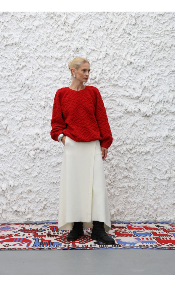 Спідниця L201 молочна