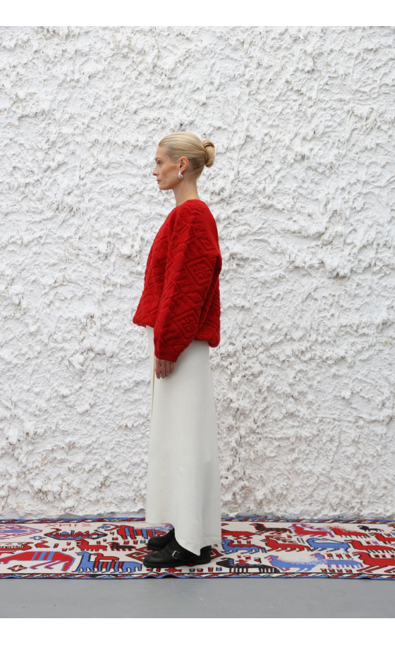 Спідниця L201 молочна