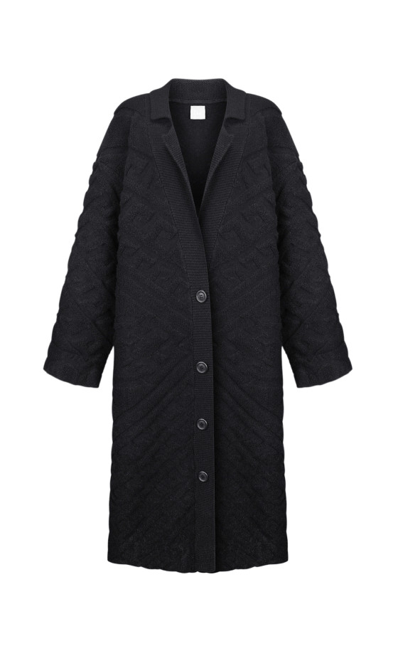 Пальто L221 молочне