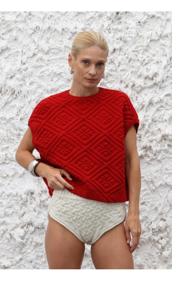 Жилет L223 червоний