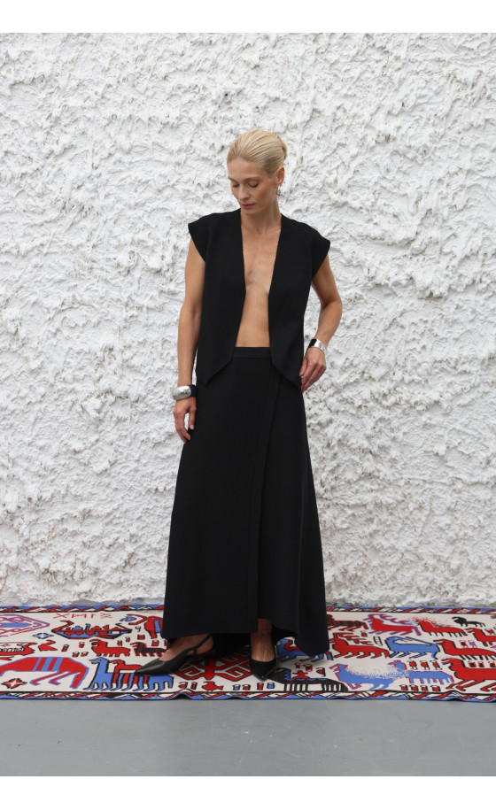 Спідниця L201 чорна