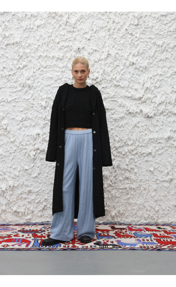 Пальто L226 чорне Пальто L226 чорне