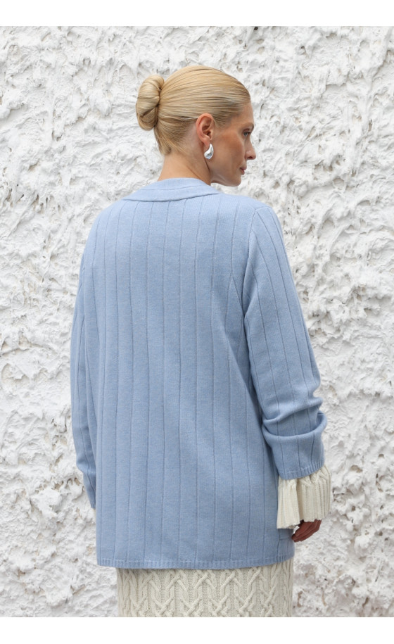Кардиган L227 блакитний Кардиган L227 блакитний