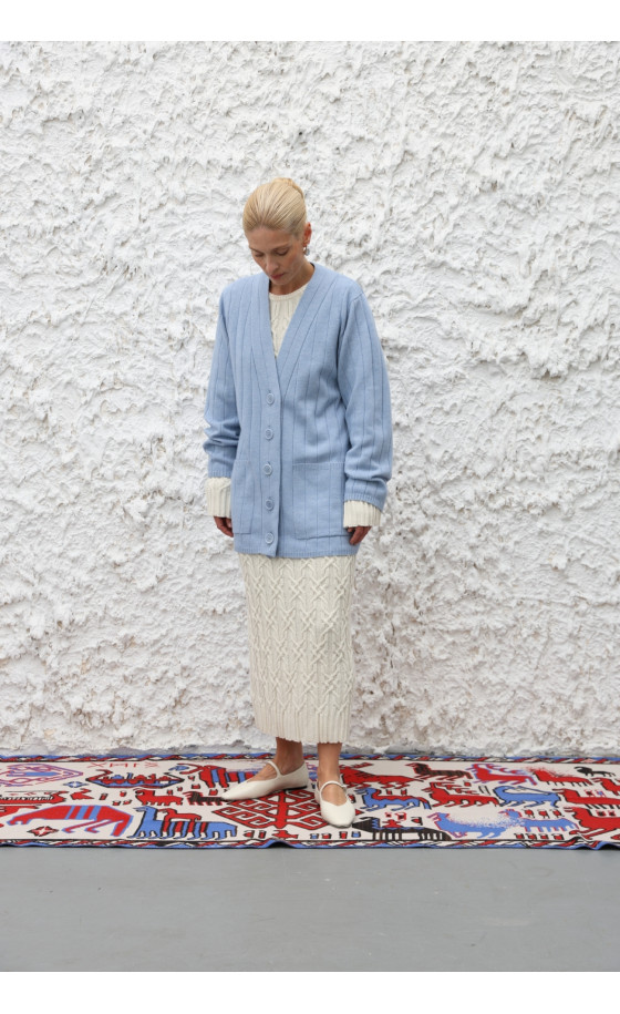 Кардиган L227 блакитний Кардиган L227 блакитний