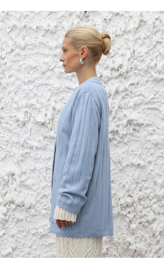 Кардиган L227 блакитний Кардиган L227 блакитний