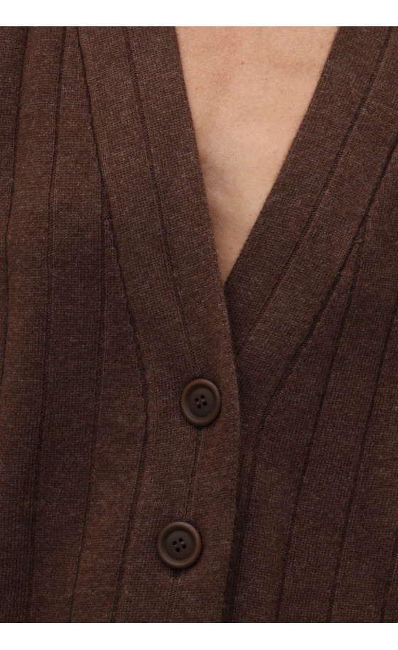 Кардиган L227 коричневий Кардиган L227 коричневий