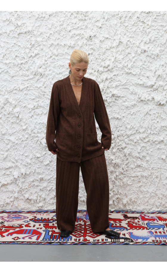 Брюки L229 коричневі Брюки L229 коричневі