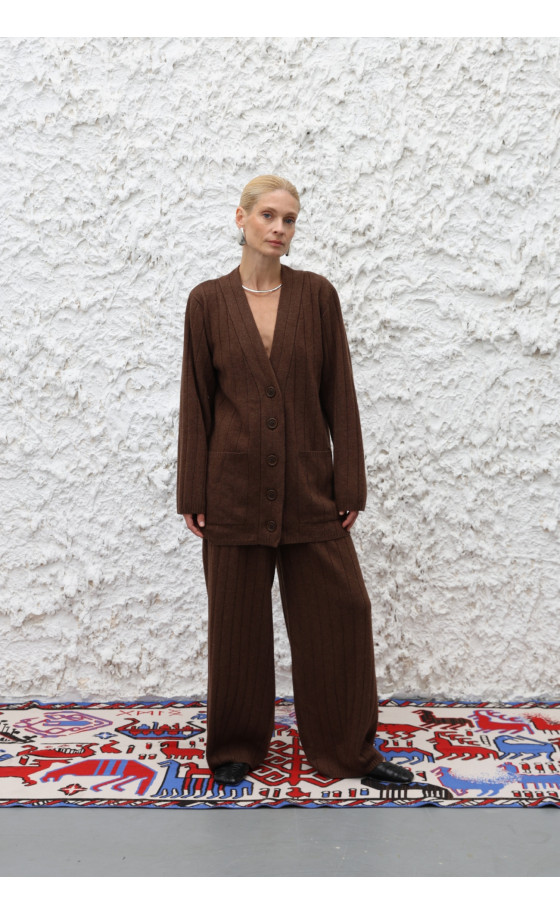 Брюки L229 коричневі Брюки L229 коричневі