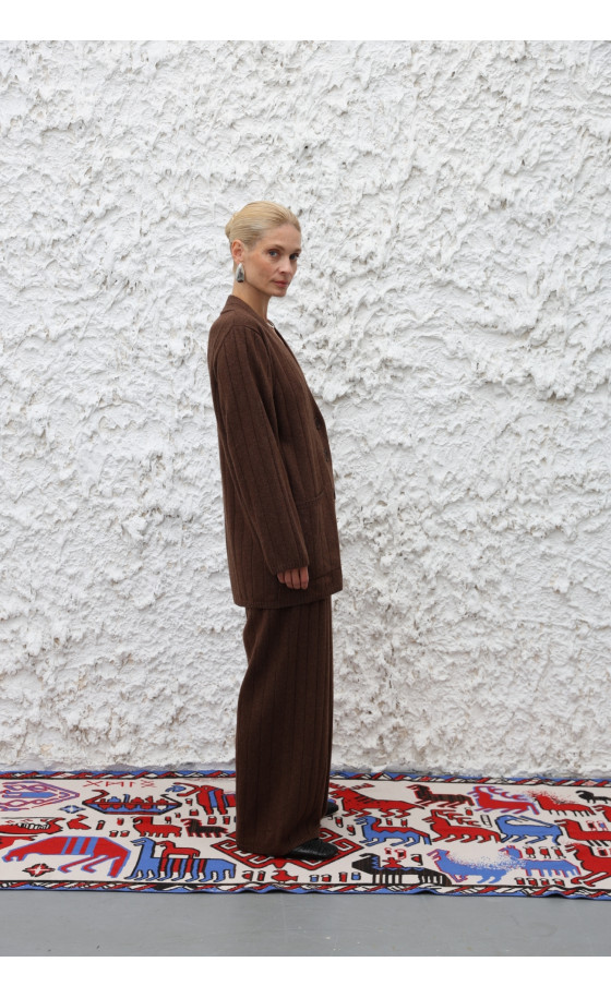 Брюки L229 коричневі Брюки L229 коричневі