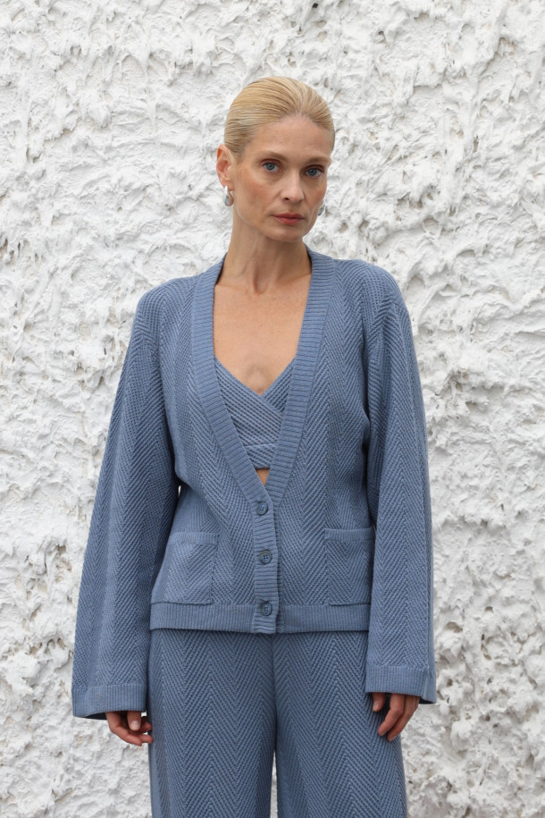 Жакет L230 джинс