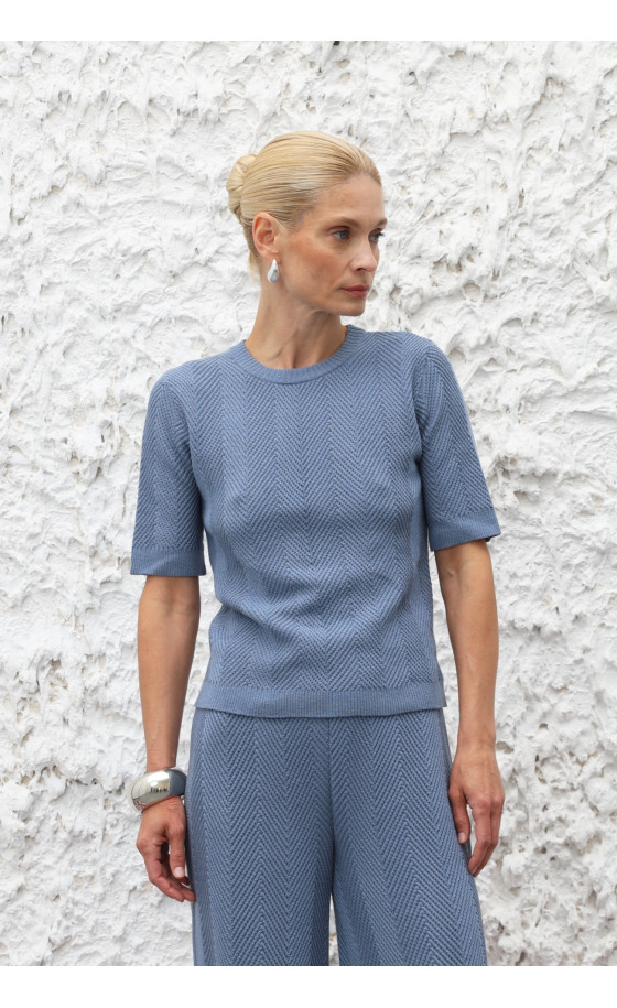 Джемпер L231 джинс Джемпер L231 джинс