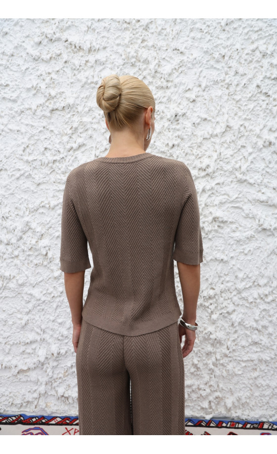 Джемпер L231 мока