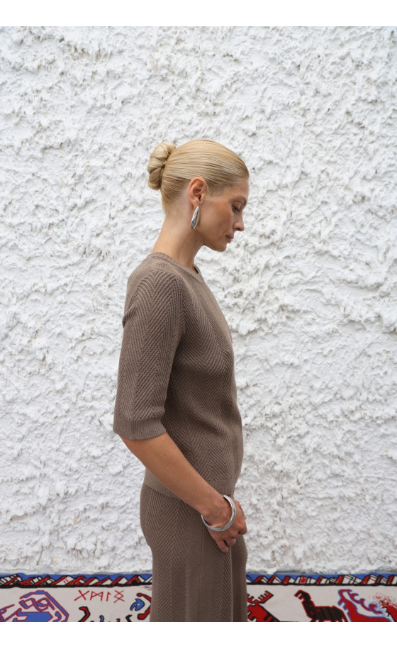 Джемпер L231 мока