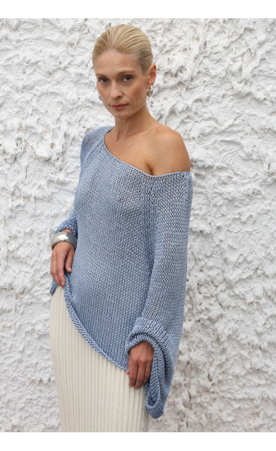 Джемпер L236 блакитний Джемпер L236 блакитний