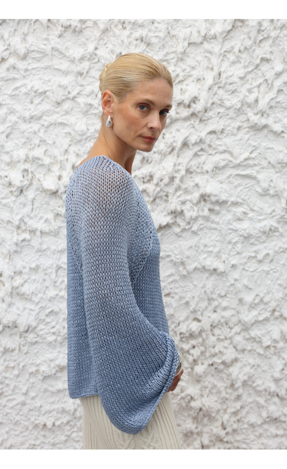 Джемпер L236 блакитний Джемпер L236 блакитний