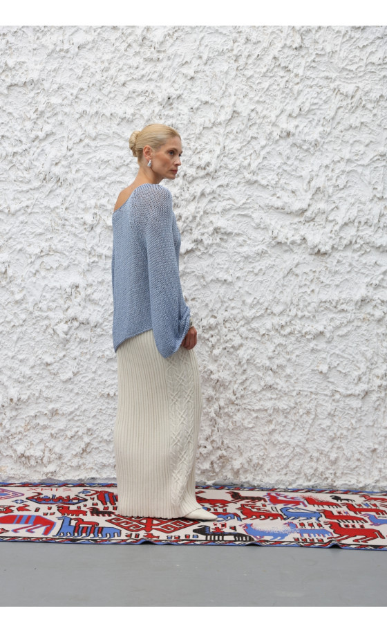 Спідниця L242 молочна