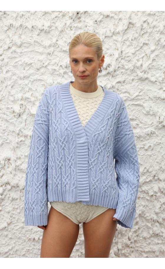 Жакет L241 світло-блакитний