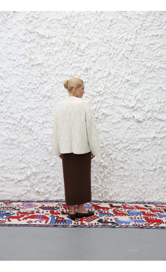 Жакет L241 молочний