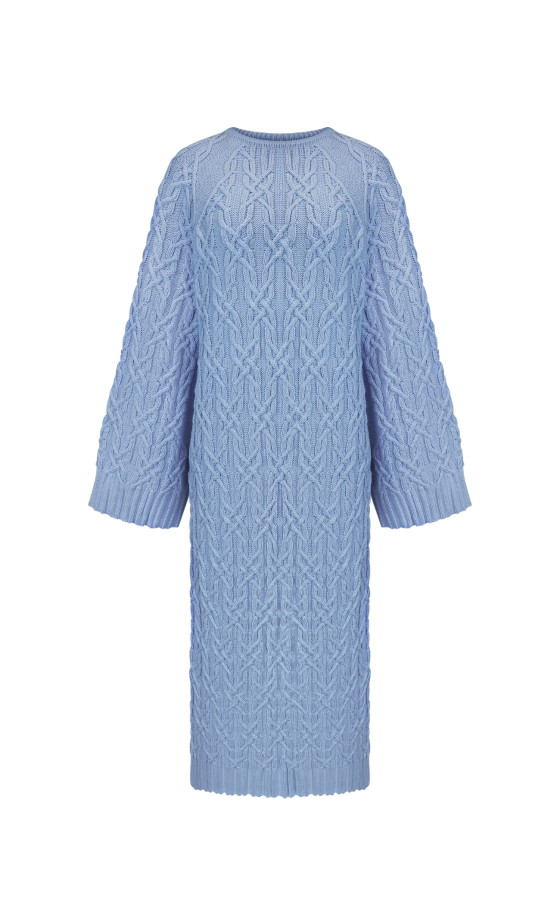 Сукня L243 світло-блакитна