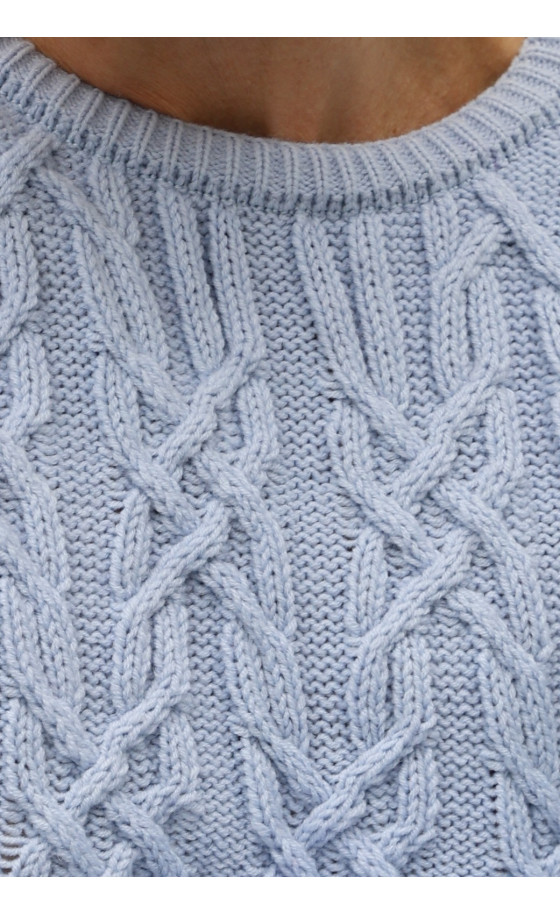 Сукня L243 світло-блакитна