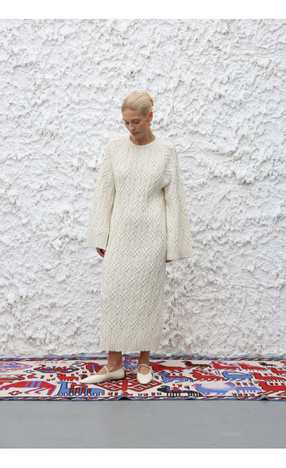 Сукня L243 молочна