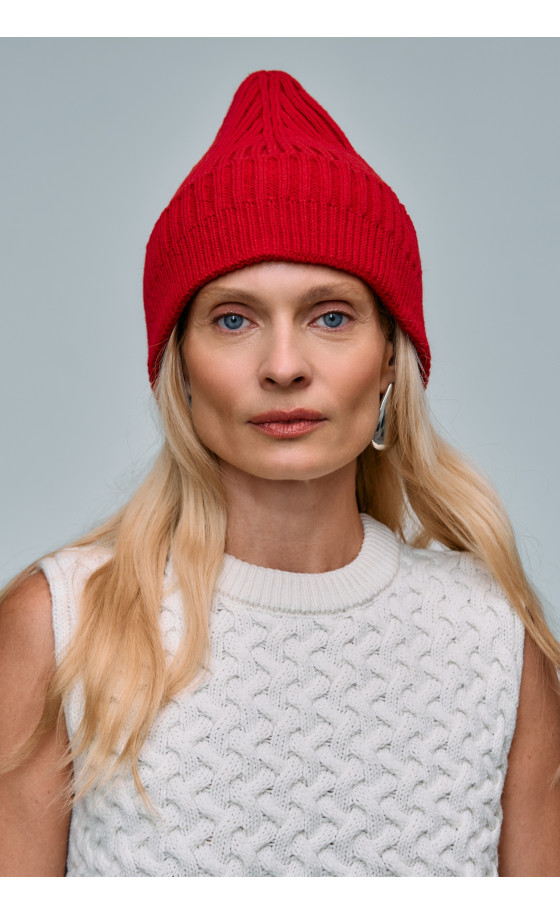 Шапка LA23 червона