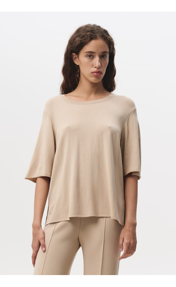 Джемпер L204 бежевий