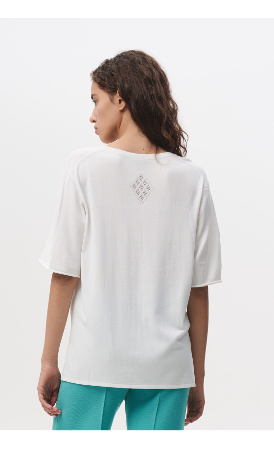 Джемпер L204 білий