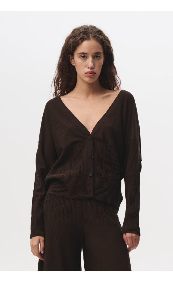 Жакет L209 шоколад