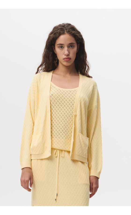 Жакет L212 світло-жовтий