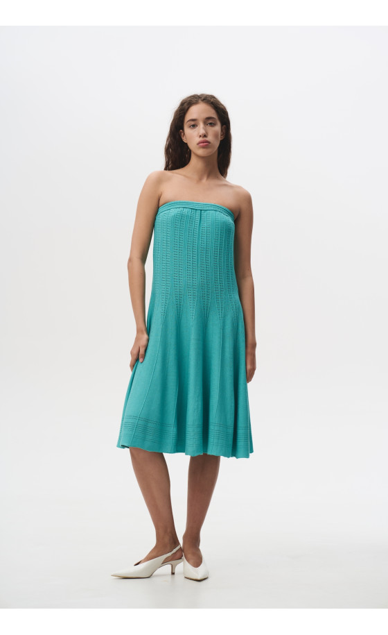 Сукня L217 бірюзовий