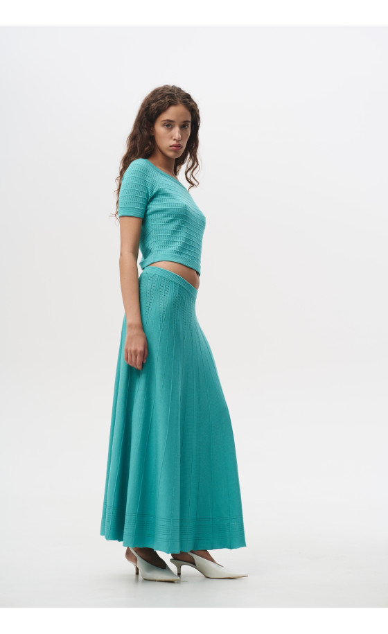 Спідниця L219 бірюзовий