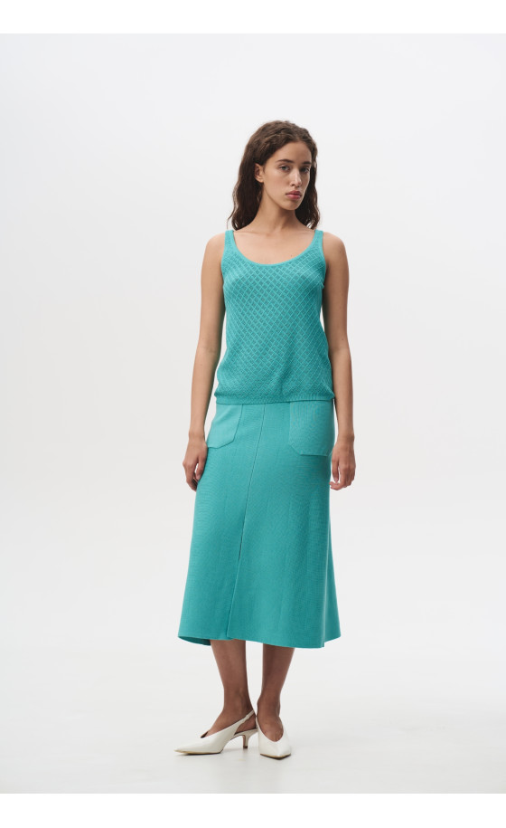 Спідниця L220 бірюзовий