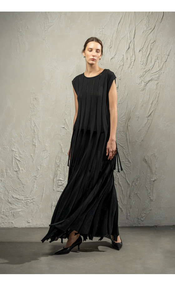 Спідниця L247 чорна