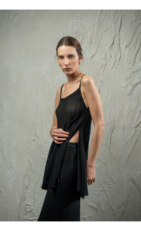 Топ L251 чорний Топ L251 чорний