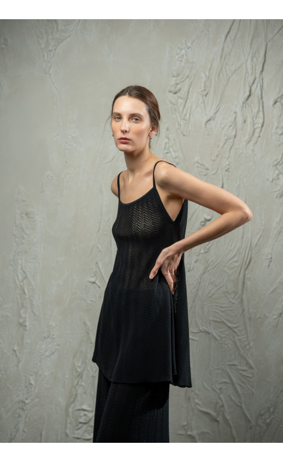 Топ L251 чорний Топ L251 чорний