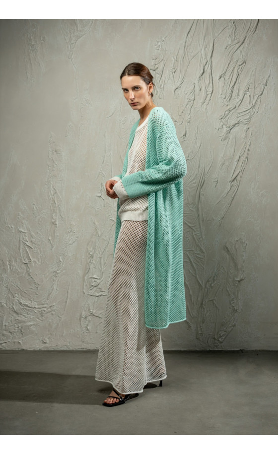 Кардиган L253 ментоловий Кардиган L253 ментоловий