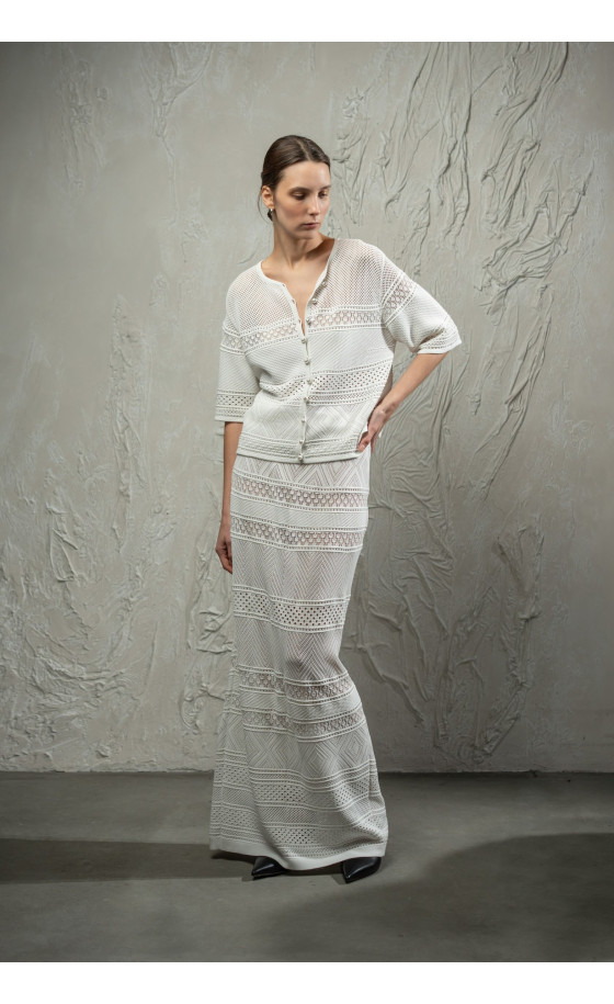 Жакет L261 молочний Жакет L261 молочний