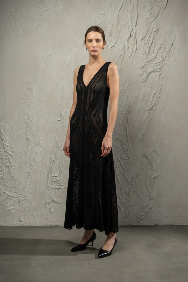 Сукня L260 чорна