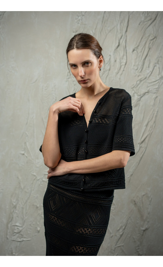 Жакет L261 чорний Жакет L261 чорний