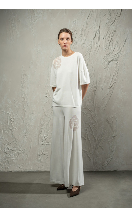 Джемпер L264 молочний