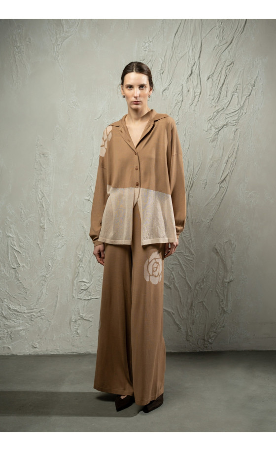 Сорочка L265 темно-бежева Сорочка L265 темно-бежева