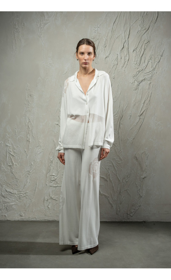 Сорочка L265 молочна