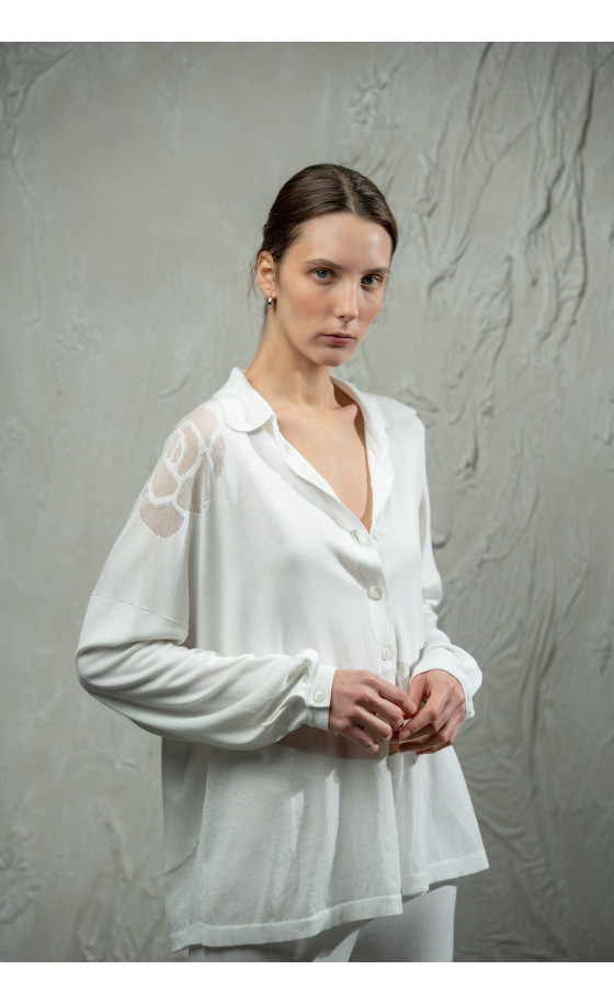 Сорочка L265 молочна