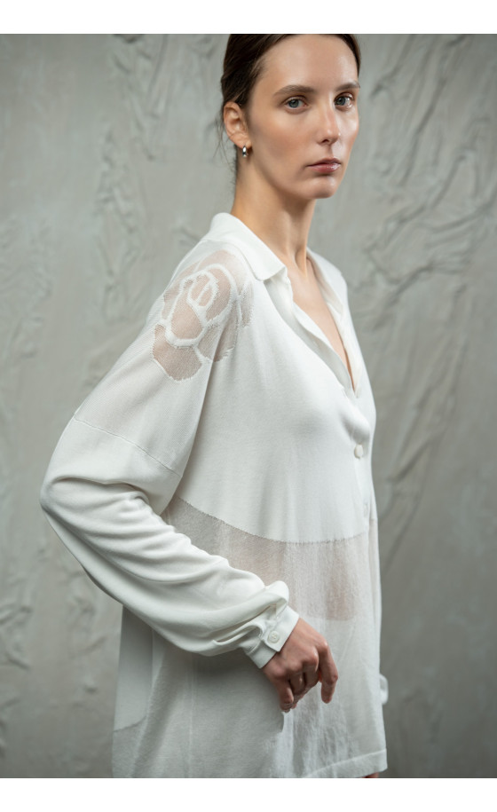 Сорочка L265 молочна