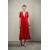 Сукня L268 темно-червона