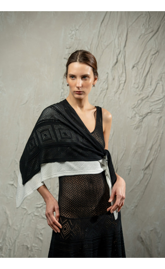 Хустка LA25 чорна Хустка LA25 чорна